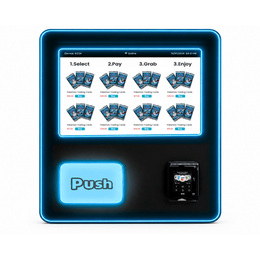trading card tcg vending machine