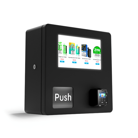 e cigarette and vape box vending machine