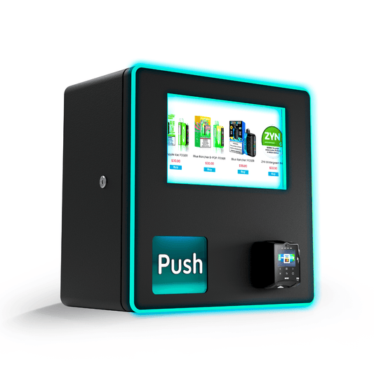 small wall mounted vape vending machine