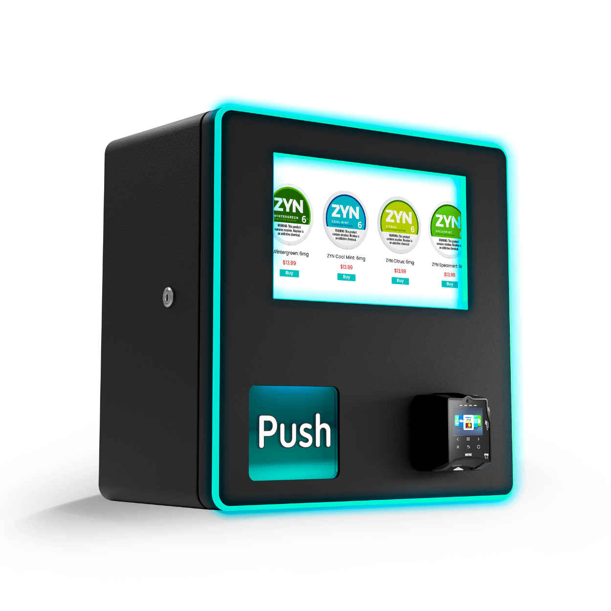 Nicotine Pouch Vending Machine: LiteBot