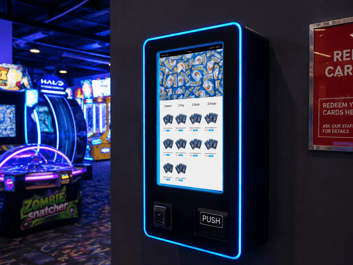 pokemon vending machine