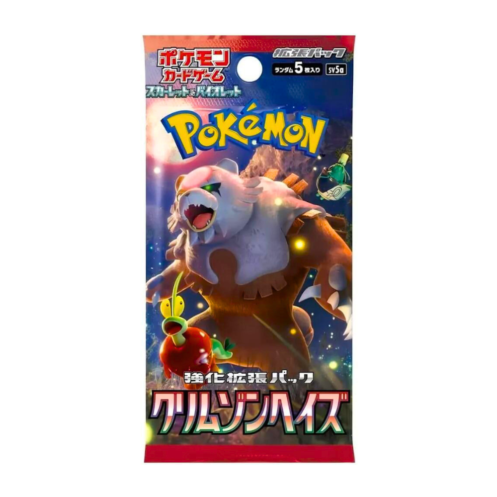 Japanese Crimson Haze Booster Pack - SV5a: Pokemon