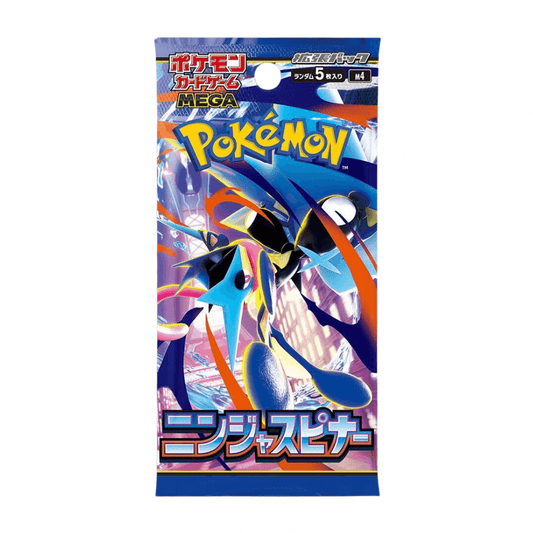 Japanese Ninja Spinner Booster Pack - M4: Pokemon