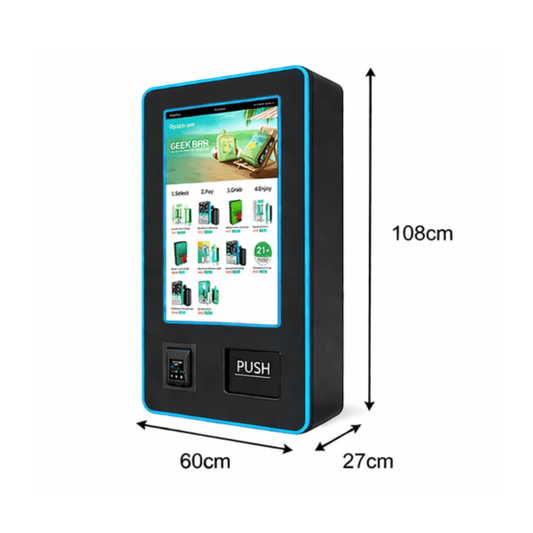 automated smart vending machine with age verification vapetm