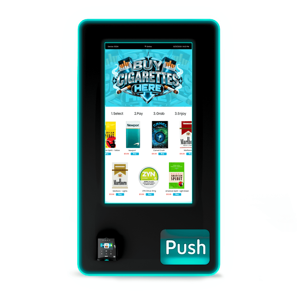 e cigarette vending machine
