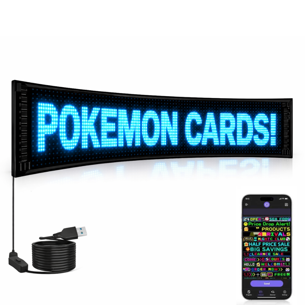 Programmable LED Vape Sign