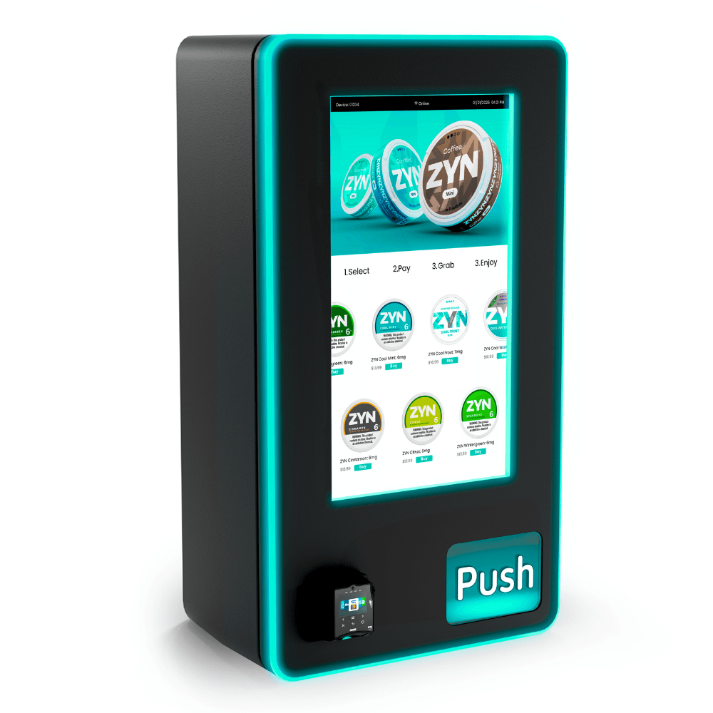 nicotine pouch vending machine for sale