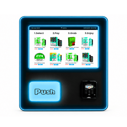 wall mounted vape vending machine