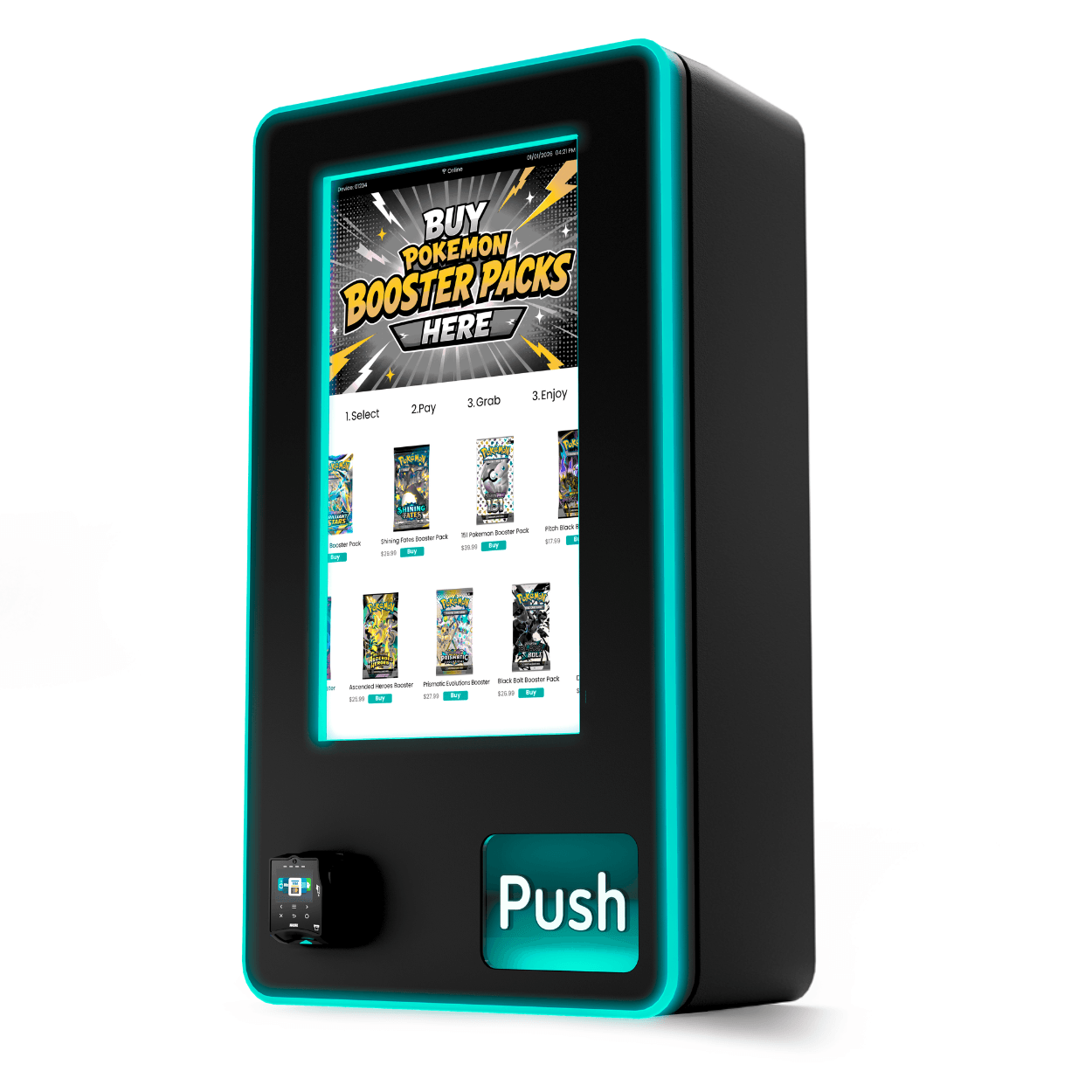 tcg trading card vending machine for sale