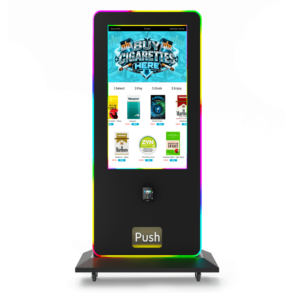 vending machine for cigarettes